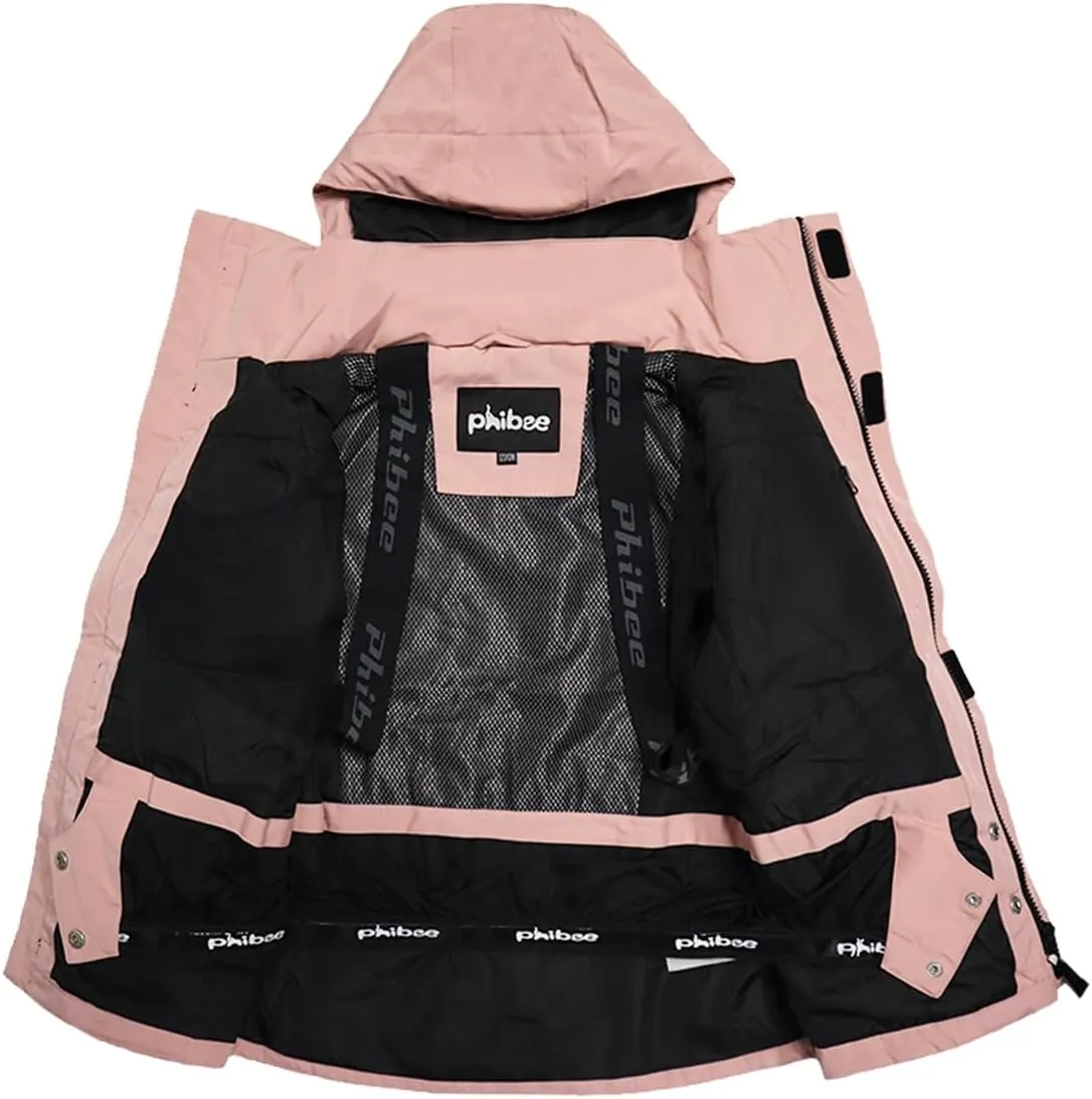 Sportswear Waterproof Windproof Snowboard Ski Jacket code stabilization syndrome unwary PHIBEE Girls' 