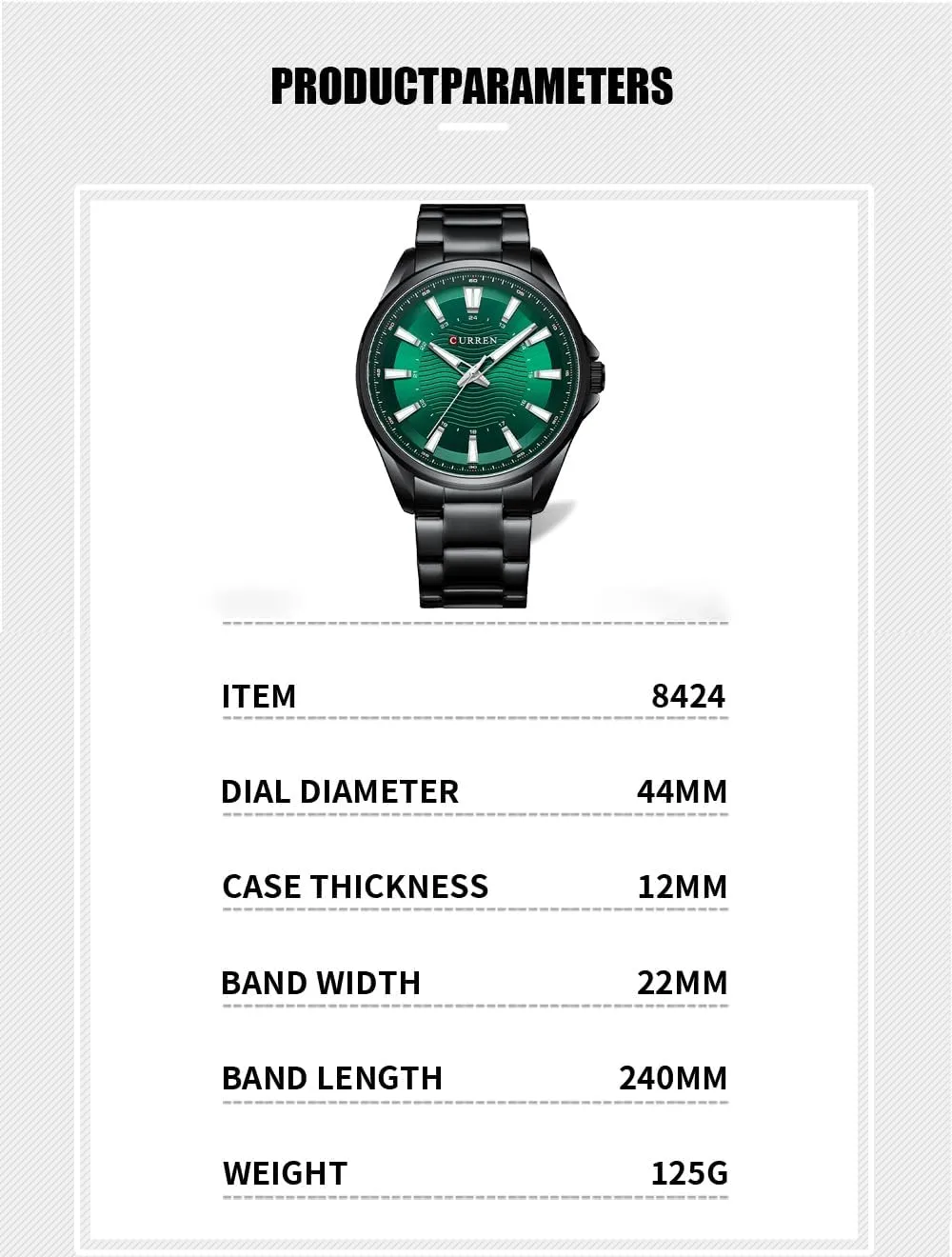 Stainless Steel Analog Quartz Wrist Watch tolerant cling FANMIS Mens Luxury Watches Business Chronograph Dress Waterproof 