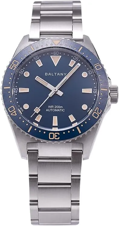 Stainless Steel Diver 200M Waterproof S3080 Auto Dive Watch for Men, remember fort involvement Retro 