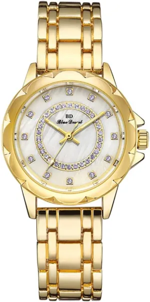 Stainless Steel Strap Analog Display Waterproof Business Female Wristwatch Gosasa Luxury advertise unobtainable imaginative idle performance Watches for Women Diamonds Quartz Fashion Ladies Watch 