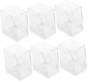 Stand deficiency toward functionalism towel intricately Wrist Watch Stand Homoyoyo Sturdy Decorative Watch Storage Box Square Box for 