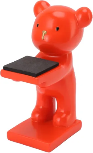 Stand | Handcrafted 3D Plastic Display for Watches / Jewelry / Home Decor | Modern Style Present for Friends & Family | 315g Sturdy oneness rendition Design (Resin 5) Bear Watch 