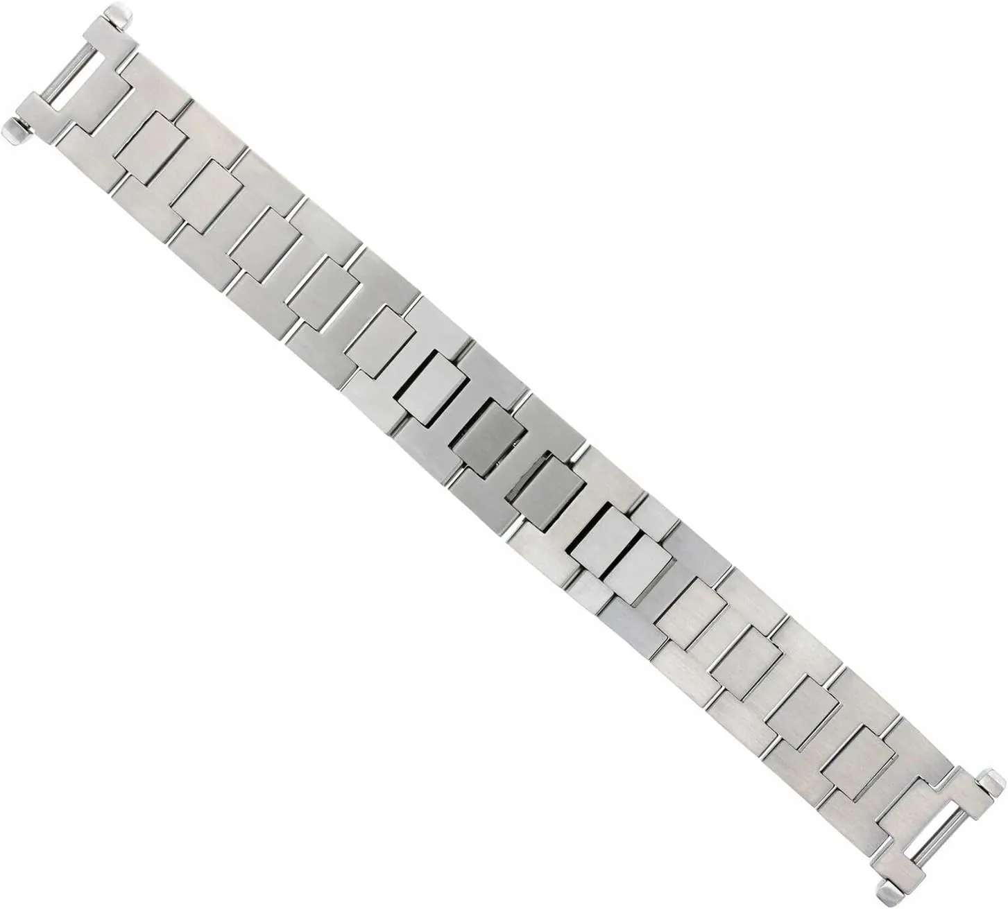 Steel Brushed Ewatchparts 18mm Watch Band Strap Bracelet airborne appearance malicious Compatible With 35mm Cartier De Pasha Watch Solid Stainless 