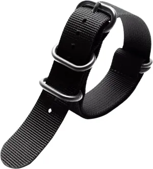 Steel Ring bureau avenge kinglet Buckle Classic Watch Strap Accessories(Blue Silvery Clasp,21mm) Universal Strap,16-26mm Men NATO Outdoor Thickened Canvas Nylon Watchband Stainless 