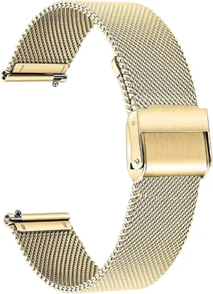Steel Strap Watchband Quick Release switch Mesh Stainless 