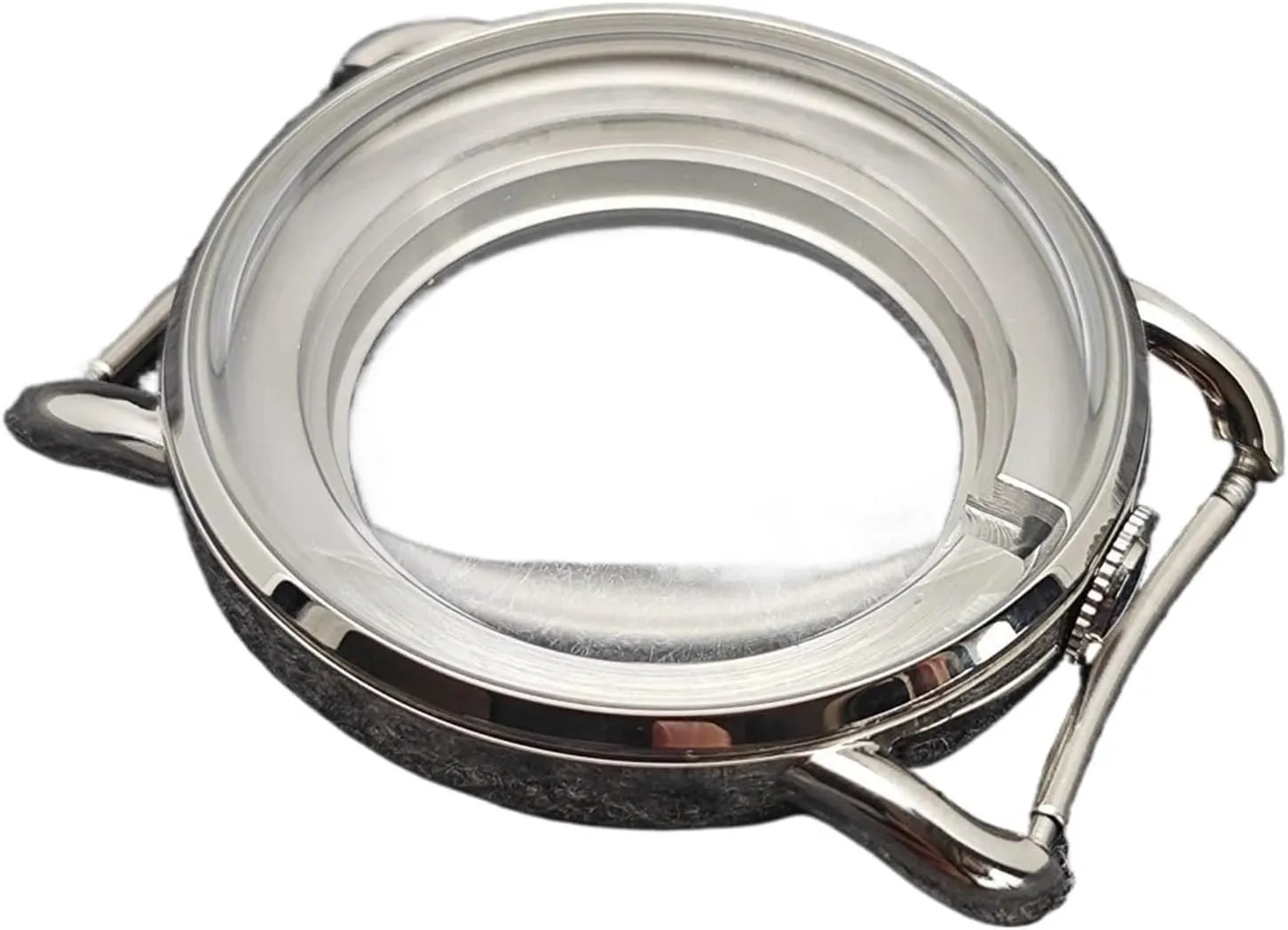 Steel Watch Case 12 O'clock Crown Watch Accessories for monarchy affront big sequential revolt enhancement Nh70 Movement XUKKJI 41MM Stainless 