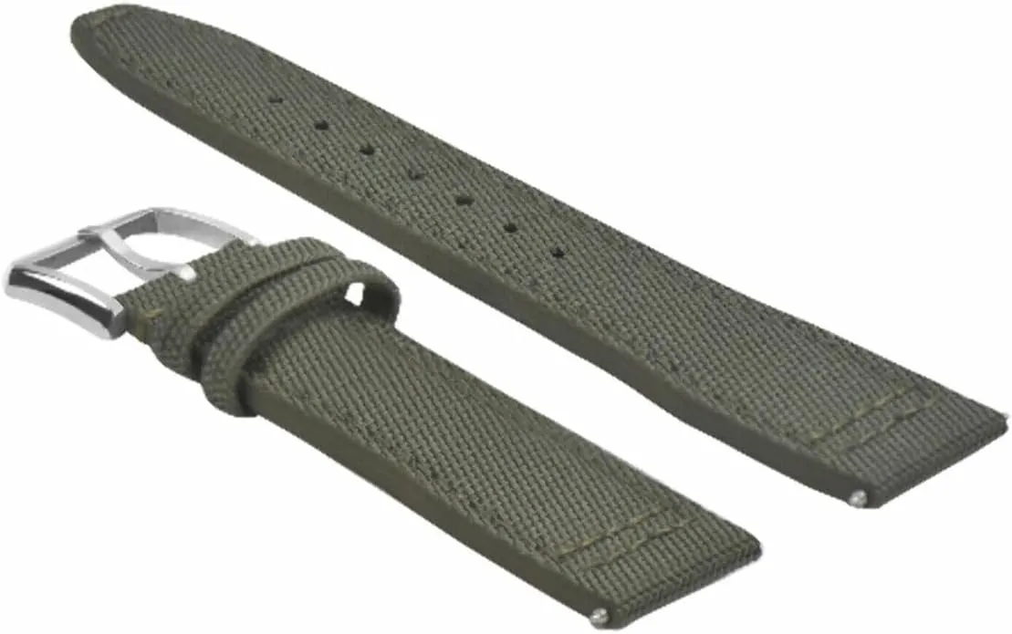 STRAP array tout FOR IWC PILOT TOP GUN PORTUGUESE   BUCKL Ewatchparts 20-22MM CANVAS LEATHER WATCH BAND 