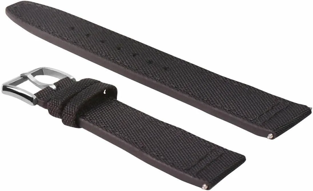 STRAP array tout FOR IWC PILOT TOP GUN PORTUGUESE   BUCKL Ewatchparts 20-22MM CANVAS LEATHER WATCH BAND 