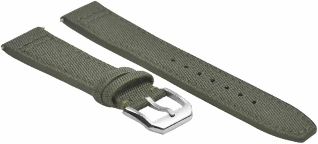 STRAP array tout FOR IWC PILOT TOP GUN PORTUGUESE   BUCKL Ewatchparts 20-22MM CANVAS LEATHER WATCH BAND 