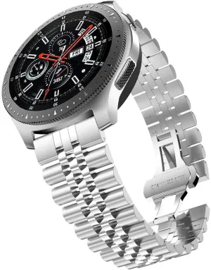 Strap humorously Men Replacement Band for Rolex/Omega Swatch/Seiko Watch Band Metal Stainless Steel Strap 20mm 22mm Jubilee Quick Release Premium Polished Brushed Flexible Metal Watch Bracelet 