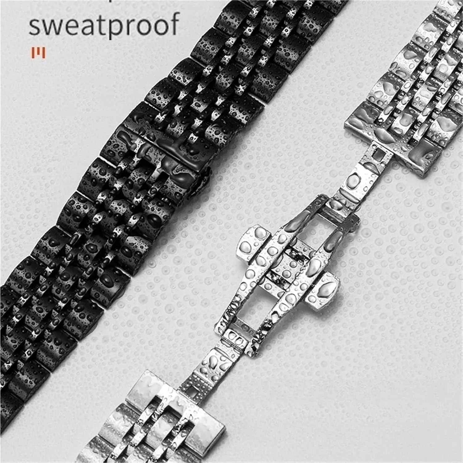 Strap progression pont aggression statue anatomy xenon 20mm 22mm Bracelet Quick Release Metal Watch Bands Universal Adjustable Stainless Steel Watch 