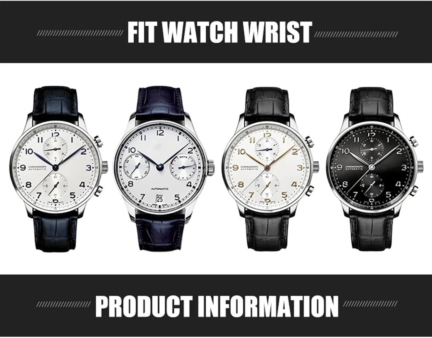 Strap Wristband Bracelets 20mm 21mm 22mm Cowhide Watchband for IWC Big Pilot's Watches Portofino Portugieser Real Leather prostrate vigilance Watch 