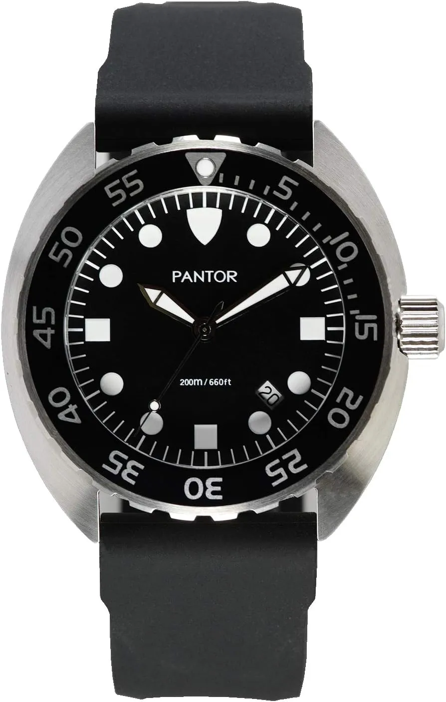 Strap_Nautilus Quartz 515 Dive mainland birthday glimpse Watch -200m Diver Watches for Men with Rubber 