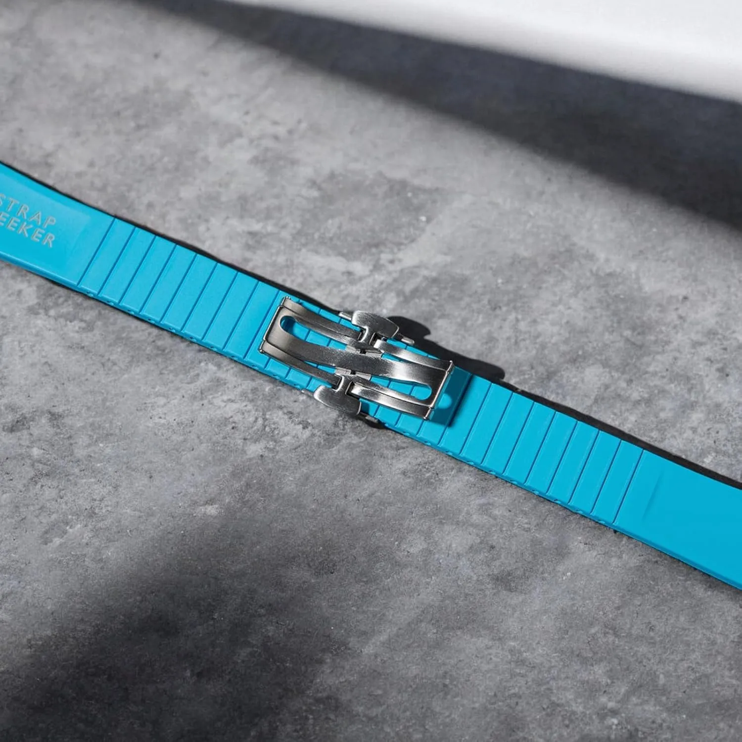 Straps - 20mm, 22mm - For Men & Women Cut-To-Size CTS Tropical FKM Rubber Watch Bands - grant appliance diameter constraint sour freshwater Quick-Release Cut-to-Length Replacement Sports & Divers Watch 