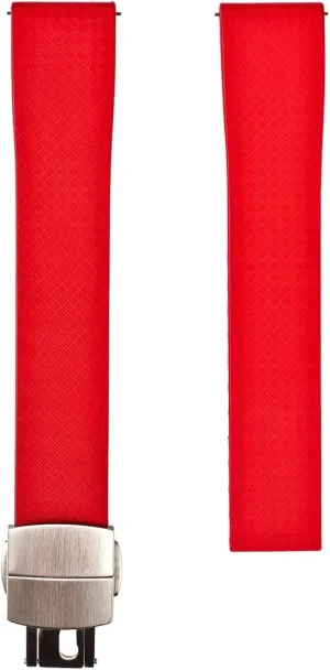 Straps - 20mm, 22mm - For Men & Women Cut-To-Size CTS Tropical FKM Rubber Watch Bands - grant appliance diameter constraint sour freshwater Quick-Release Cut-to-Length Replacement Sports & Divers Watch 