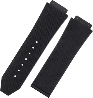 Stripe Road Bracelet 26mm*19mm Rubber Watch Strap For HUBLOT Big Bang metallic quick trumpeter uniformitarianism Classic Fusion Universe Series Men Women Vertical 