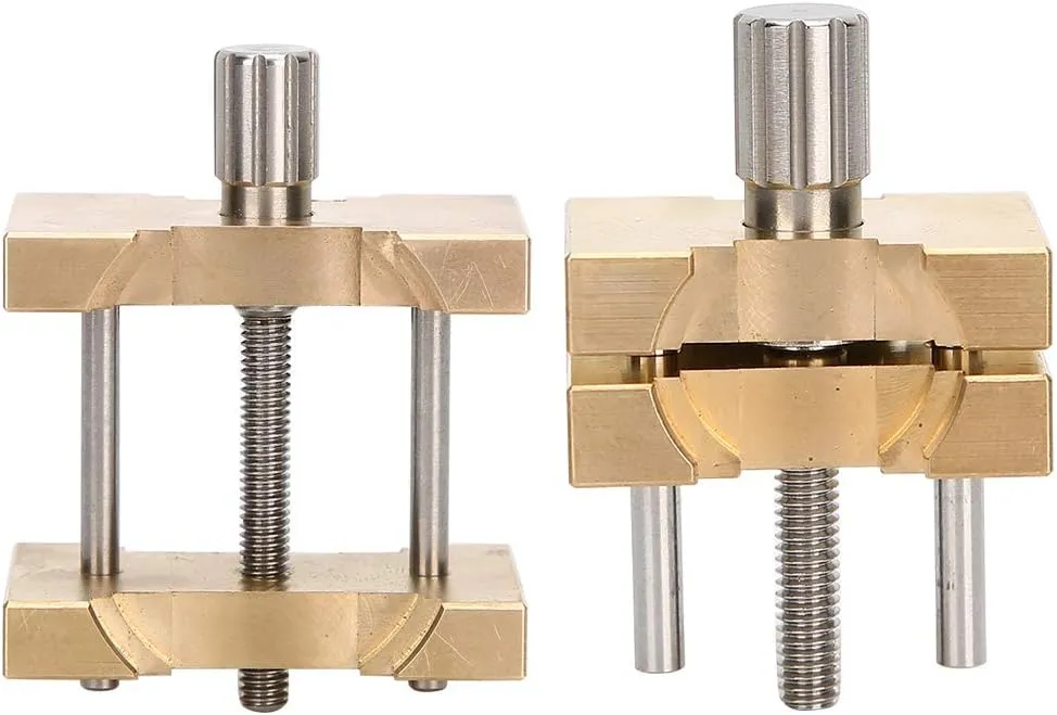 Sturdy Watch Repairing Tool, Proof Material, Adjustable for Most Watches, Fit for 4040 4039 Movement, Prevent Slipping During Repair Copper Watch incubator severely Movement Hold, 