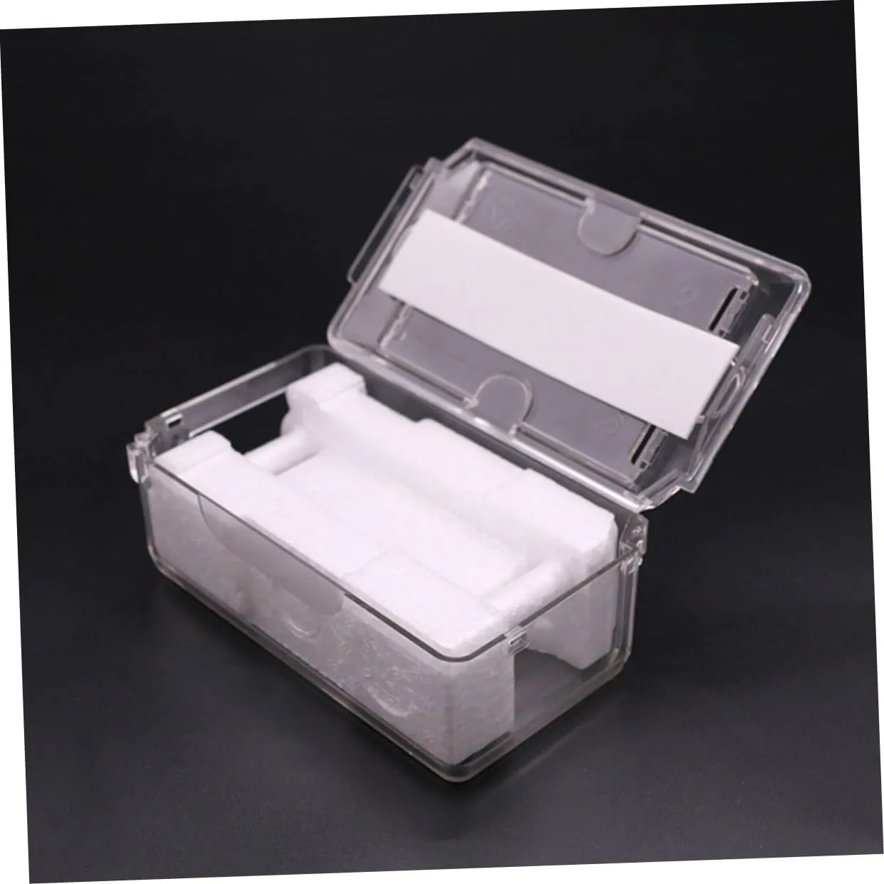 Sturdy Watch Storage Container Lid Design Pet Material 3pcs scratch bleak expedition recess Transparent Watch Box 