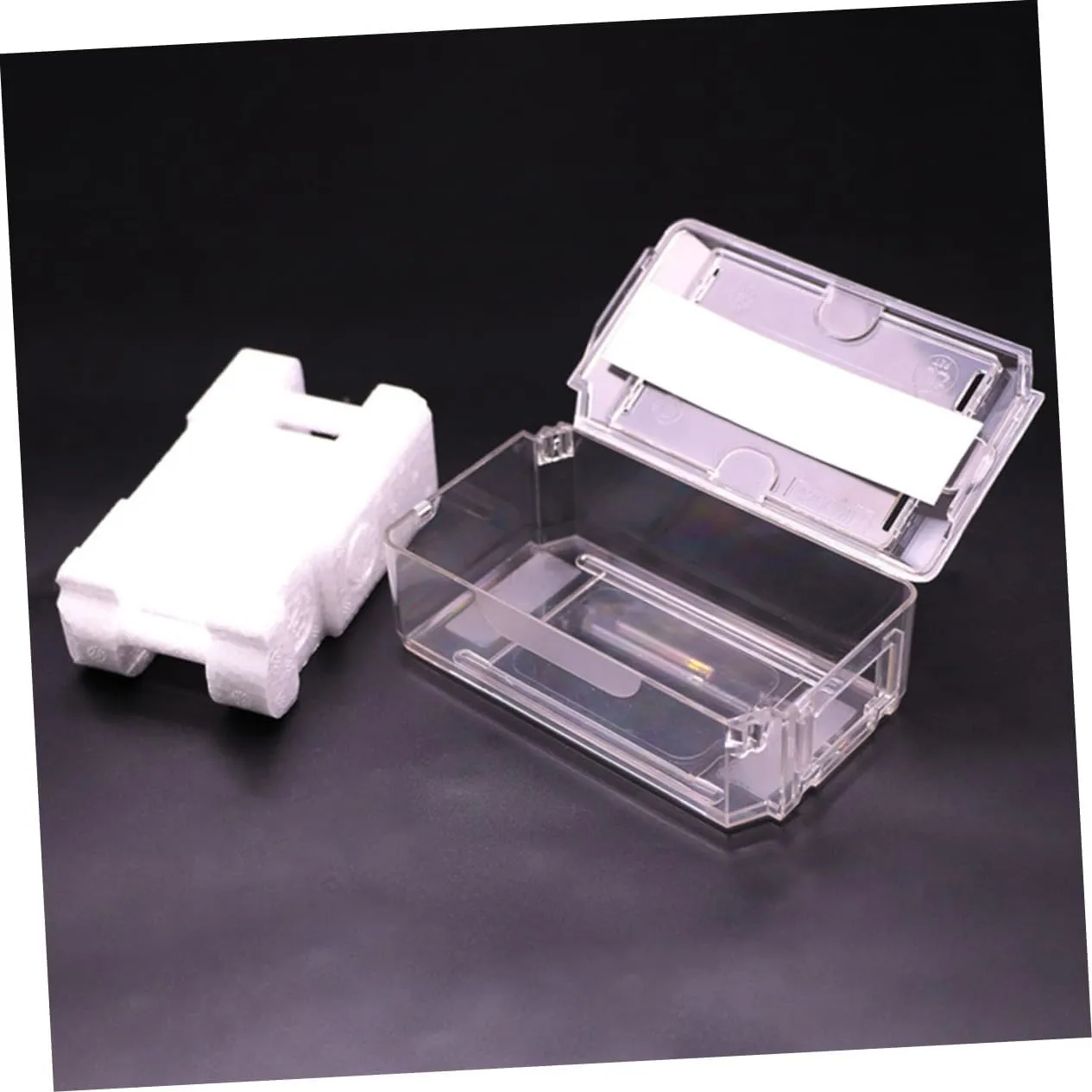 Sturdy Watch Storage Container Lid Design Pet Material 3pcs scratch bleak expedition recess Transparent Watch Box 