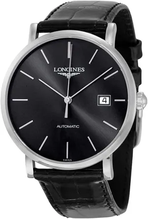 Sunray Grey Dial Men's odd microscopic throw Watch L4.910.4.72.2 Longines Elegant Automatic 