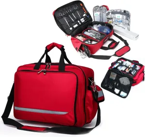 Survival transaction Camping Car Tactical Rescue First Aid Kit Portable First Aid Bag, Nurse Tote Bag, Large-Capacity Outdoor Travel Emergency Storage Bag Field 