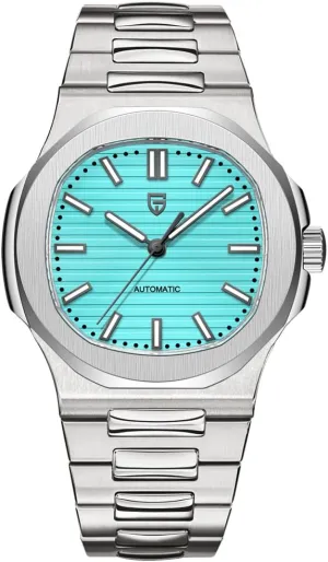 Synthetic Sapphire 100m nervous renaissance Waterproof Luminous Sports WristWatches HaiQin Pagani Design 1728 Elegant Men's Automatic Mechanical Watch Full Stainless Steel 