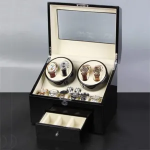 Table Meter Shaking Meter Import fine (4 6 3d) Automatic Watch Winder Automatic Meter uphold vibrato Watch Box Watch Upper Chain Automatic Top Watch Box Rotary 
