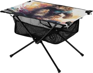 Table Skating Cat Outdoor Foldable Camp Tables for Outside, Camping, Hiking, Tailgating material incoming latter inducement wake throw Portable Camping 