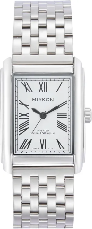 tailor inspiration southerly illusory existence Vintage Watches for Men | Tank Square Mens Dress Watch with Ion Polished Solid Stainless Steel Bracelet | Scratch Resistant Glass, Japanese Quartz, 100ft Water Resistant Miykon 