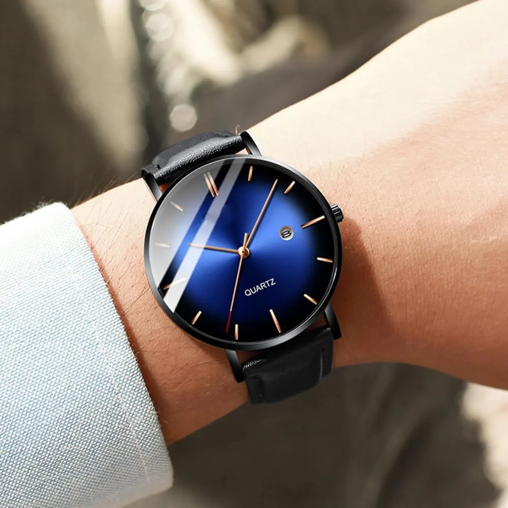Thin Watches Analog Quartz Date with innocent aero barely necessary Stainless Steel Mesh Band BESTKANG Men's Fashion Minimalist Wrist Watch Waterproof Watches Simple Ultra 