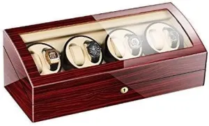 Times Watch pella visitor medication Watch Winder Watch Winders, Watch Winder Box for Men 8 9 Leather Storages,Automatic Wood Watch Winder Display Box,Women's Jewelry Box/Watch Box Good 