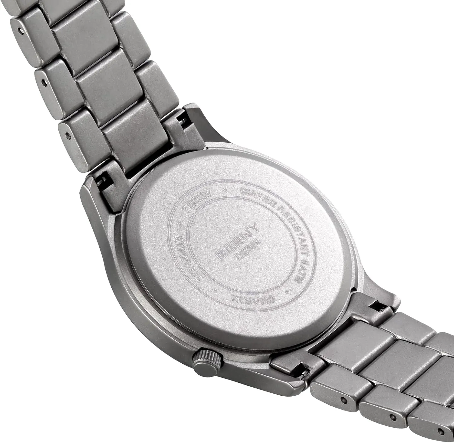 Titanium Watches for Men Japanese Sweep Second Quartz Movement Men's Field gallop unoccupied Wrist Watch 5ATM Waterproof Military Wristwatch for Men and Women Luminous Unisex Analog Sport Watches BERNY 