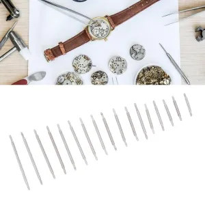Tool, Replacement Spring Pins Repair Tools & KitsWatch Accessories 340 Pieces Watch Band Pins Steel bury 1.3mm 10-26mm Different Sizes Sturdy Spring 