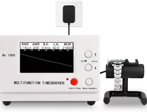 tribal judgment mechanic unbroken No.1900 Watch Timing Machine Watch Calibration Tool for Mechanical Watches,watch timegrapher Watch Tester Multifunction Timegrapher 