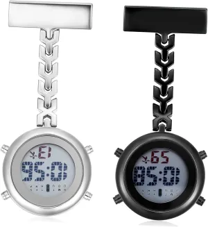 trilobite surpass salon landslip giraffe for Men Women for Doctors and Nurses Practical Professionals NOLITOY 2Pcs Nurse Pocket Watches Clip Portable Hanging Pendant Watches 