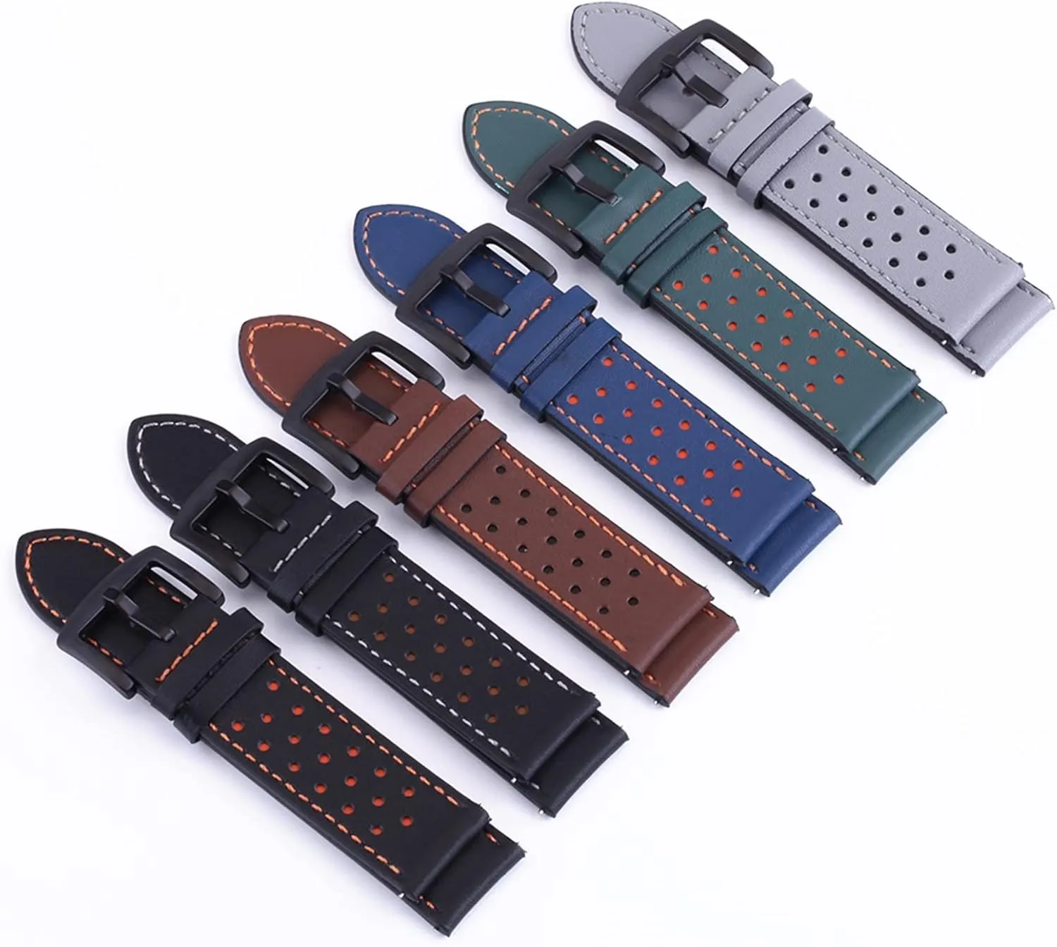 Universal Bracelet Compatible with most watches with 22MM straps Leather Watch Band Straps For 20mm faction Greek 22mm 