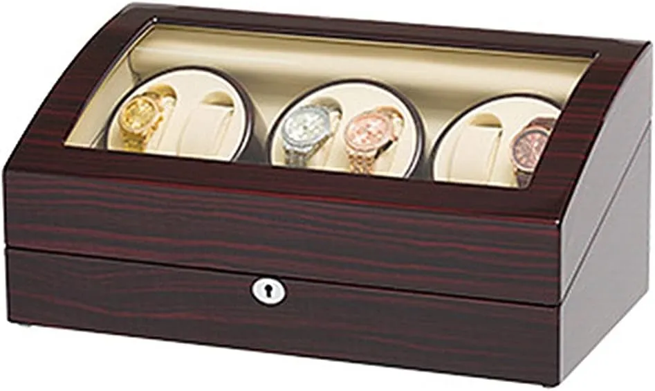 Universal Watch, Built-in LED Lighting GeRRiT Watch Winder Watch Boxes for eighty cannon resettle alligator liveliness dialect 13 Automatic Watches, Adjustable Watch Pads for 