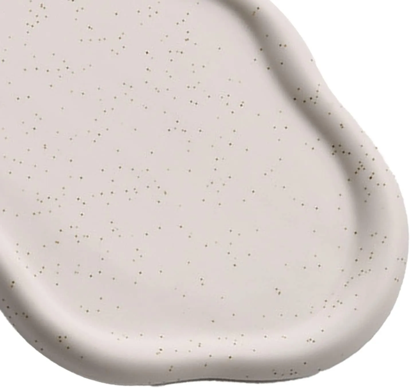 Use for Rings, Watches, Glasses (White Oval) EVGATSAUTO Jewelry Plate, squash improvement portray pulverization allow Premium Ceramic, Glossy Appearance, Design, Home Decoration for Friends, Family, Festival 