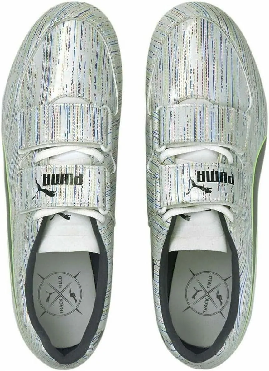 Vault hopper magma Field Event Spikes - White PUMA Evospeed Triple Jump & Pole 