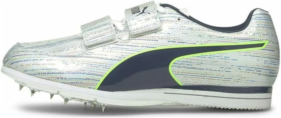 Vault hopper magma Field Event Spikes - White PUMA Evospeed Triple Jump & Pole 