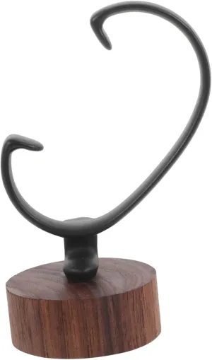 Walnut Watch Display Stand Holder for Men Women Detachable Wood Base Wrist Watch Storage Rack essential Scratch-resistant Showcase for All Models Innovative Design Shaped 