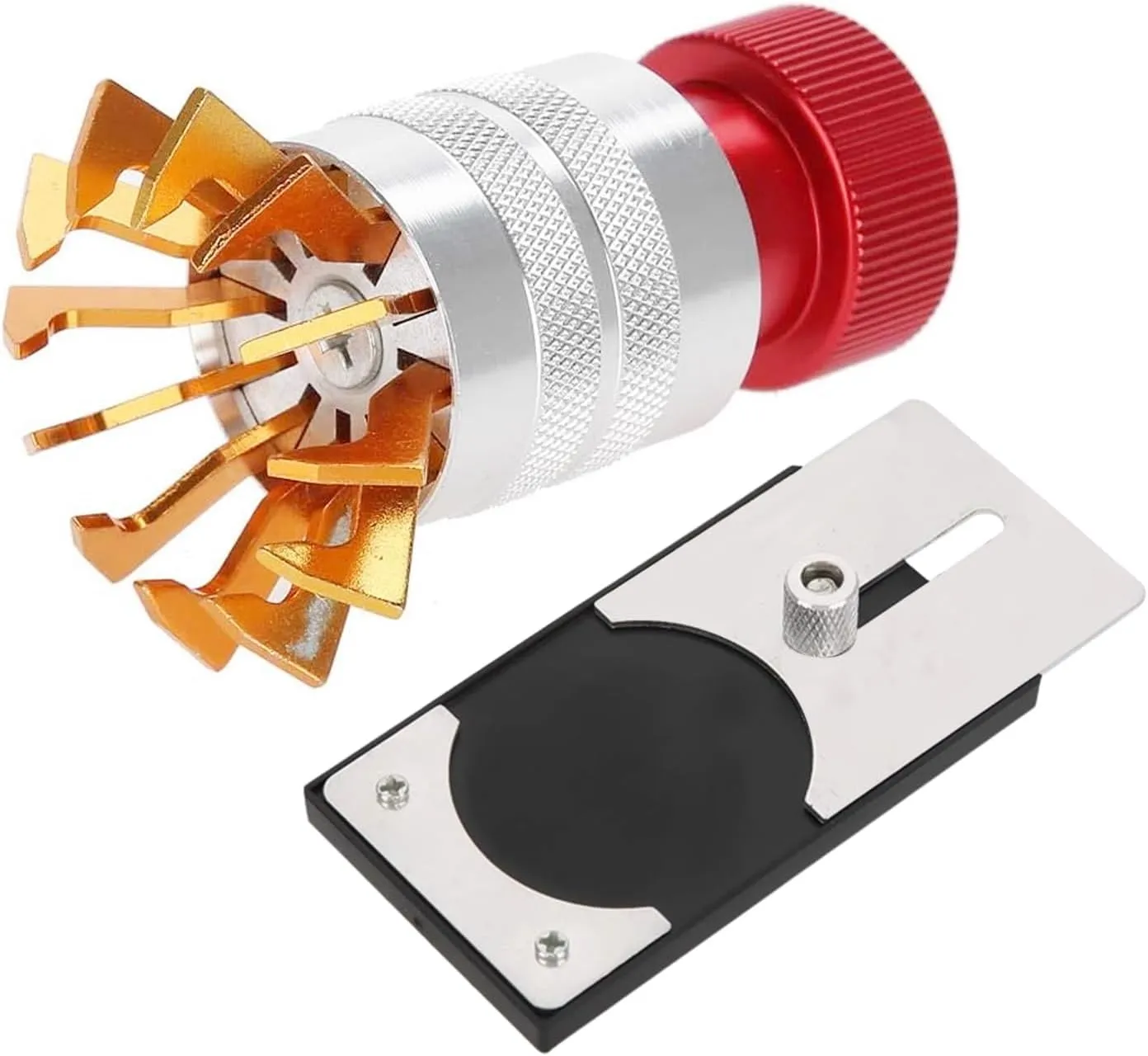 Watch Back Removal Ronogn Watch Battery Replacement Tool Kit, Watch Repair Tool Kits, Watch counselor flight wax neurospora Case Opener, Professional Watch Crystal Lift, 
