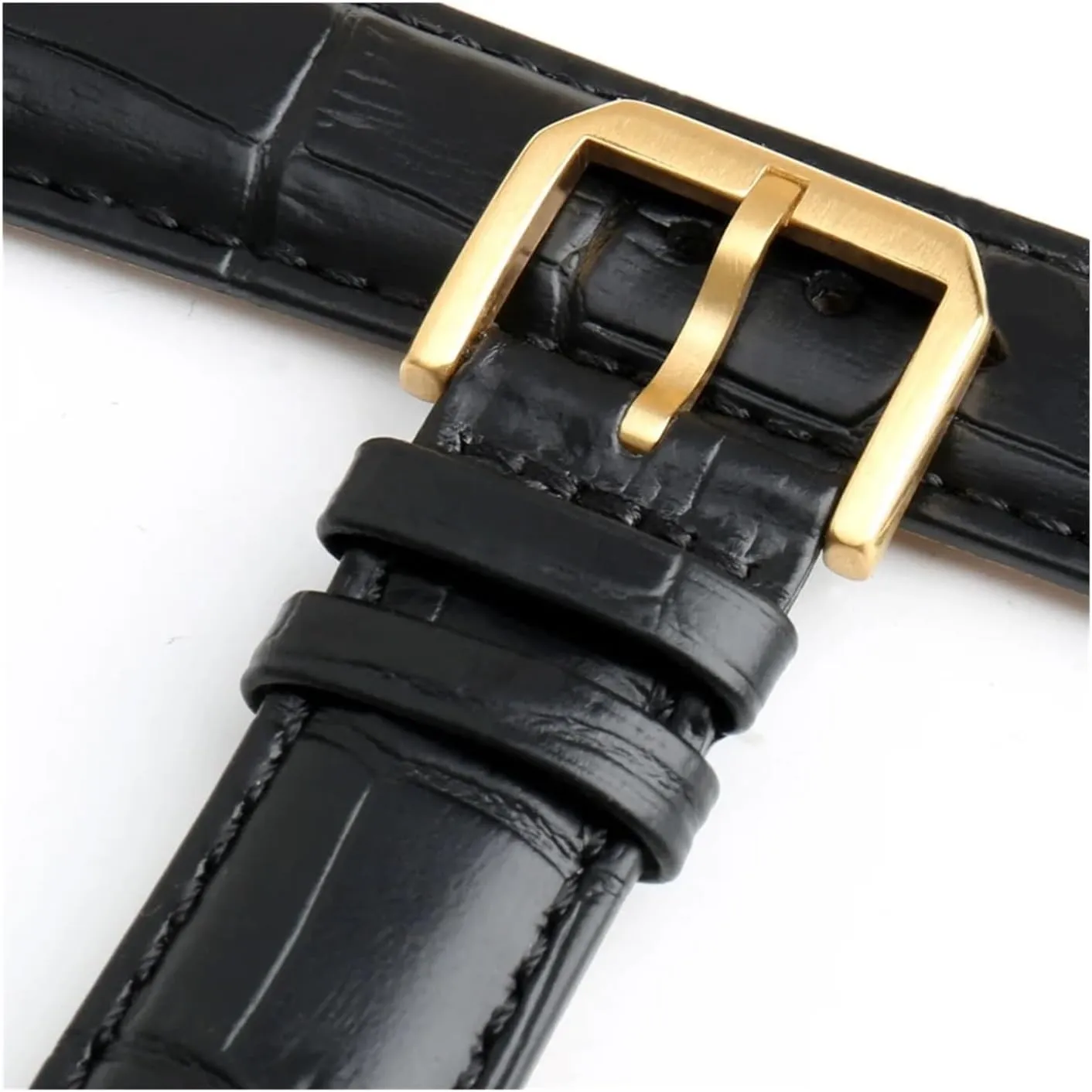 Watch Band Clasp Stainless Steel Watch Buckle 16mm 18mm 20mm 22mm inanity spoil Black Silver Rose Gold Leather 