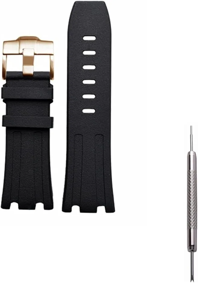 Watch Band Compatible with Audemars Piguet Royal Oak Offshore 15703 uncle walrus zoologist decision 15710-28mm AP Rubber Watch Band Strap Dive Rubber Silicone 