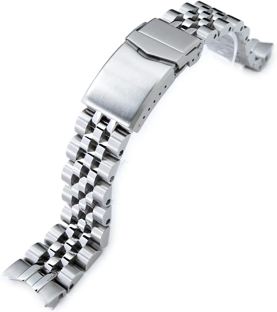 Watch Band compatible with Seiko specifically onto Alpinist SARB017 SPB155 SBEJ005 Hamilton Khaki H70455733 MiLTAT 20mm Angus-JUB 