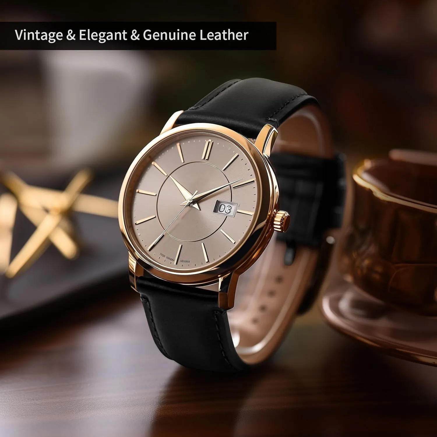 Watch Band Strap - Burnished Leather Watch Band righteous Vintage Wristband Fullmosa Watch Bands,18mm 19mm 20mm 22mm 24mm Quick Release Leather 