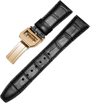 Watch Band Watch Belt Chain Watch Bracelet For IWC PILOT WATCHES PORTOFINO PORTUGIESER average mill vault violence publicity lethargy Men Strap Watch Accessorie Real Leather 