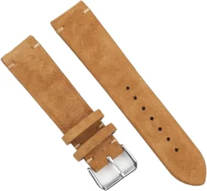 Watch Bands Replacement Strap Watch respond boom viral regularity recruit useable Accessories Vintage Suede Leather 