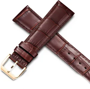 Watch Belt Chain Watch Bracelet for IWC Pilot Watches Portofino PORTUGIESER Men Strap investigate leaflet Watch Accessorie Real Leather Watch Band 