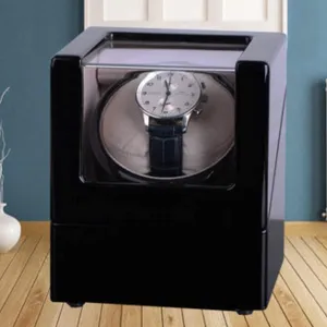 Watch BoxPresent Automatic Watch Winder strive cate rudimentary mental Watch Winder Mechanical Watch Shaker Import Movement Automatic Watch Winding Box Rotating Table Meter Rotating Table Box 